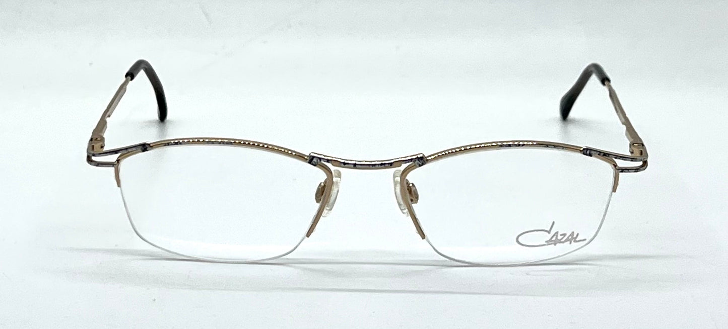 CAZAL 409 Col. 820 Vintage Eyeglasses-Made in Germany-Unworn/Deadstock-51mm