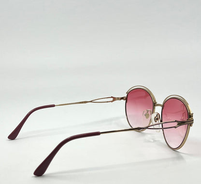 Sophia Loren Beaurivage 21 Zyloware Vintage Sunglasses W|New Pink Gradient Custom Lenses-Nos|Unworn