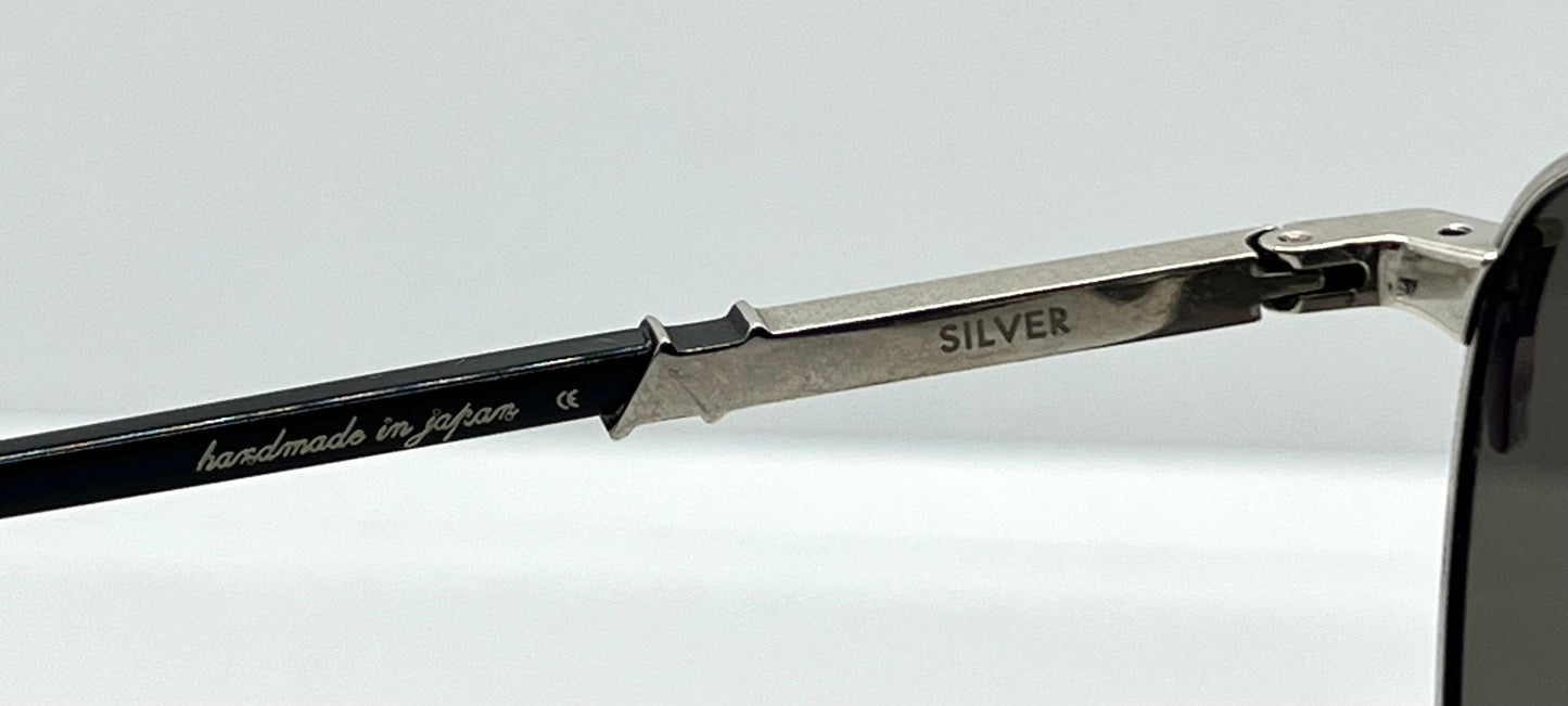 Leisure Society “Voysey” by Shane Baum-Silver-Custom Polarized Japanese Lenses-New|Unworn