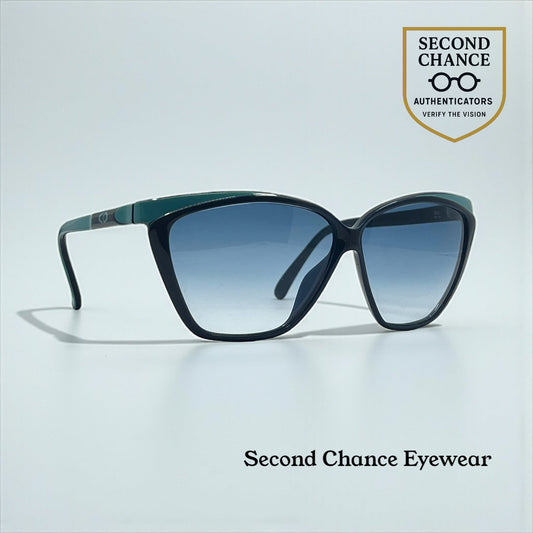 Christian Dior Optyl VINTAGE Sunglasses Blue Gradient Lenses Unworn