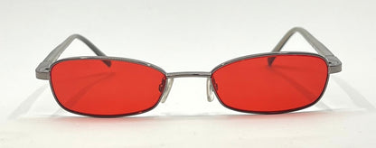 Chloé CL 1104 C04 Y2K Vintage Sunglasses w/New Crimson Red Custom Lenses-France