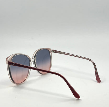 Oleg Cassin 780 Vintage Sunglasses w|New Blue|Rose Gradient Custom Tinted Lenses-Unworn-140mm