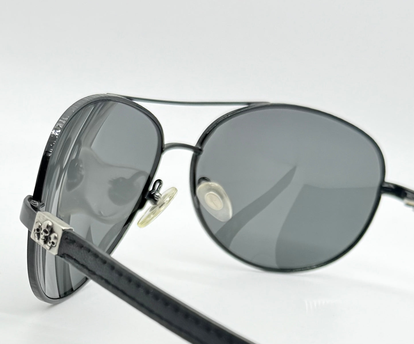 Silver Dagger Spak Vintage Aviator Sunglasses – Made In Japan – New Polarized Lenses