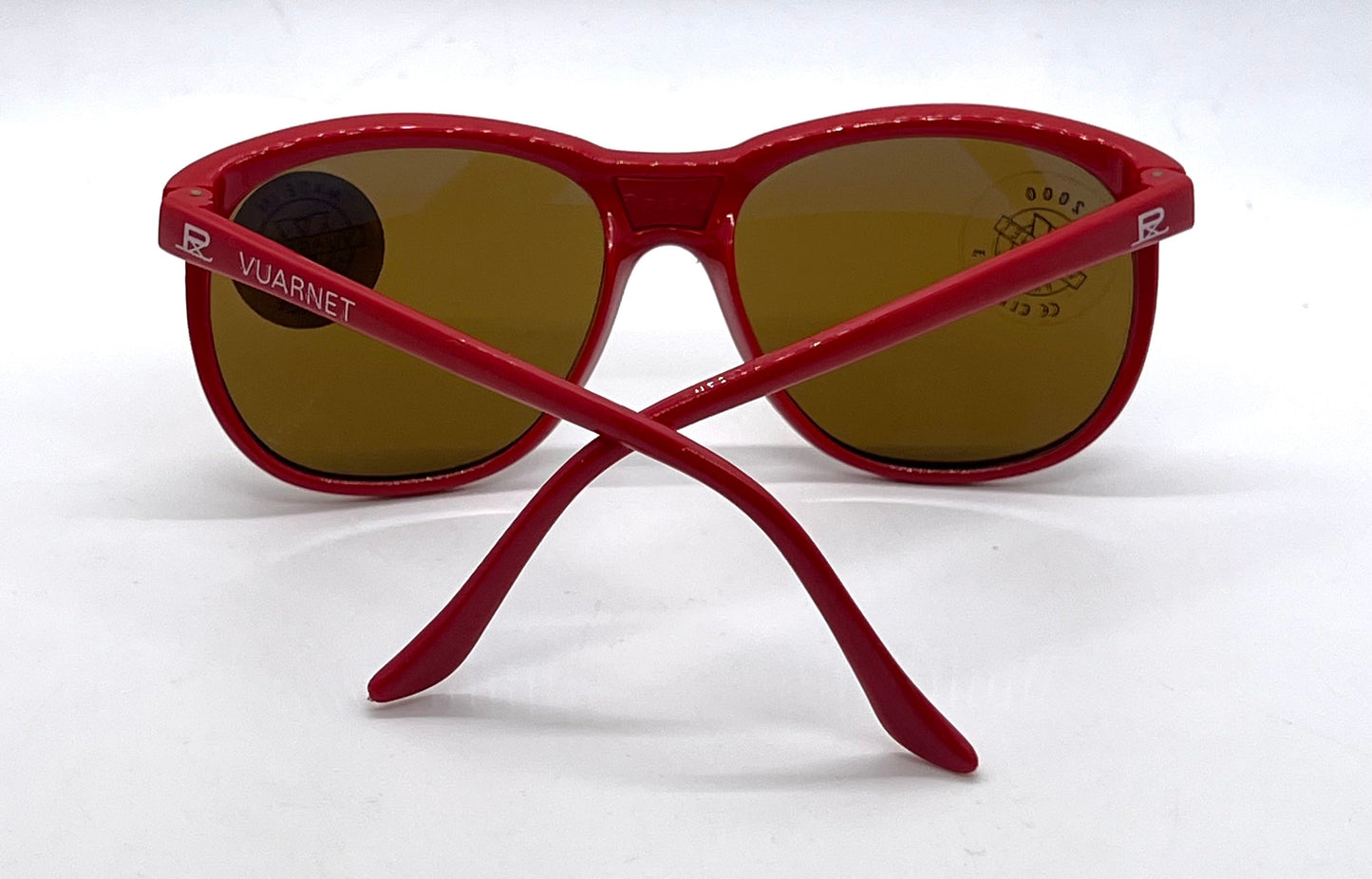 Vuarnet 084 PX2000 France Red NOS/Full Kit-Vintage 80s Sunglasses-