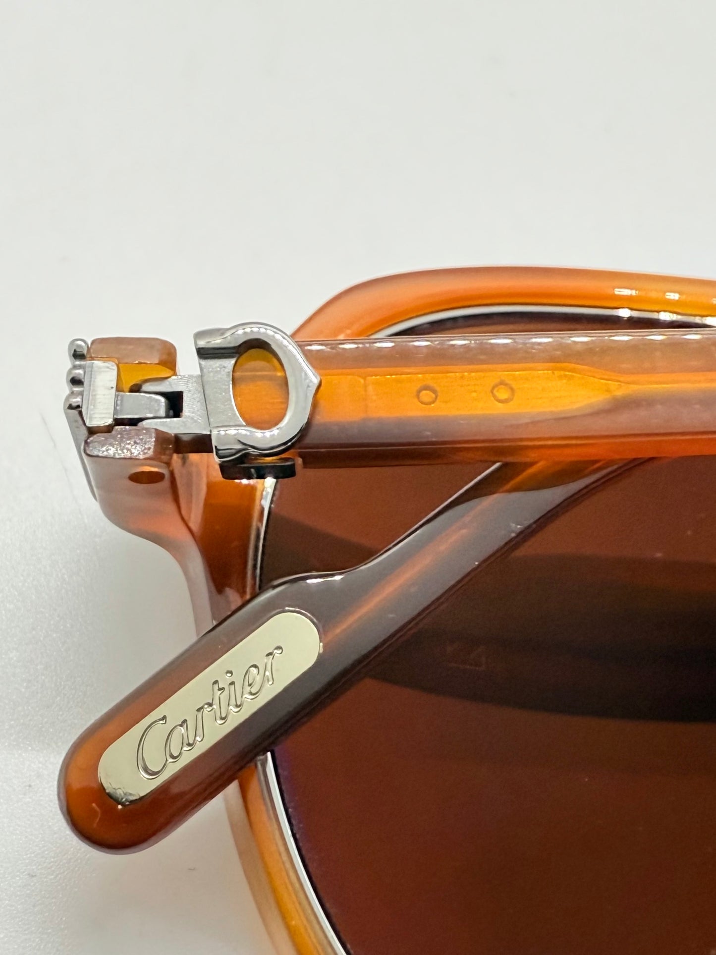Cartier Ct0419S 003 Havana Sunglasses-Unisex Fit-Zeiss Lenses-Authentic Luxury Frame