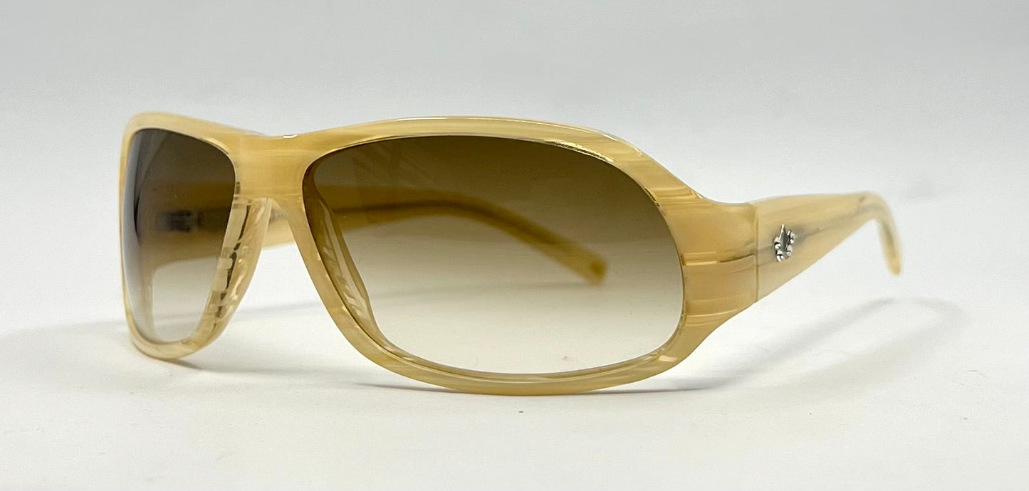Anne Klein AK5141 Oversized Sunglasses-New Unworn-New Second Chance Customs Lenses