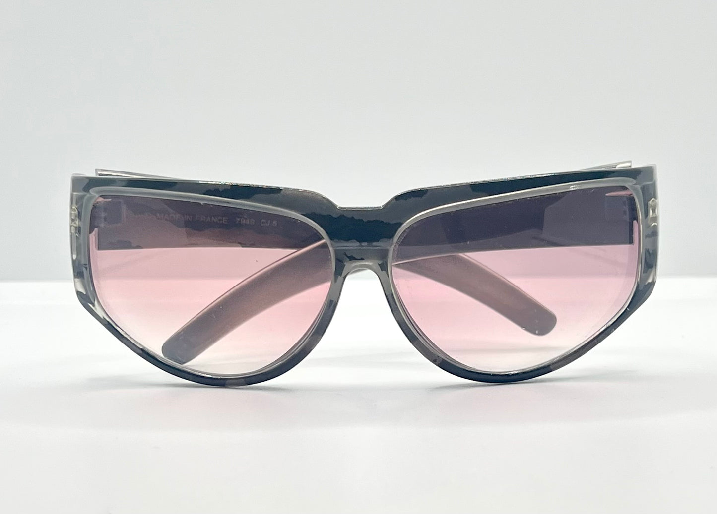 Charles Jourdan 7949 Cj5-Vintage Sunglasses W|New, Custom Rose Gradient Lenses-Deadstock
