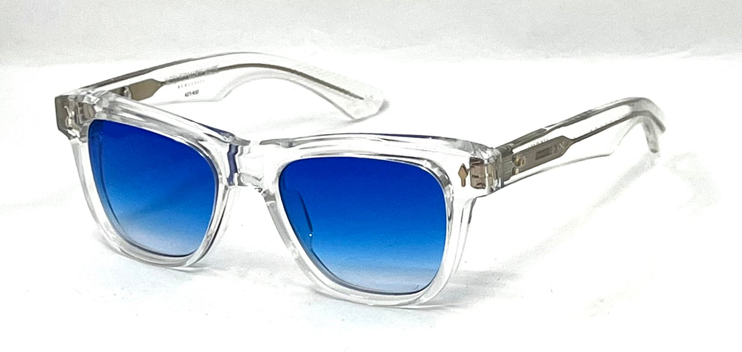 Jacques Marie Mage FITZGERALD in CLEAR 2-Limited 450-Full Kit-Blue Gradient Custom Lenses