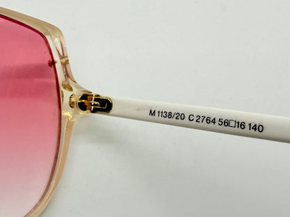 Silhouette M1138|20 Vintage Sunglasses w|New Pink Gradient Custom Lenses– 56mm-Austria