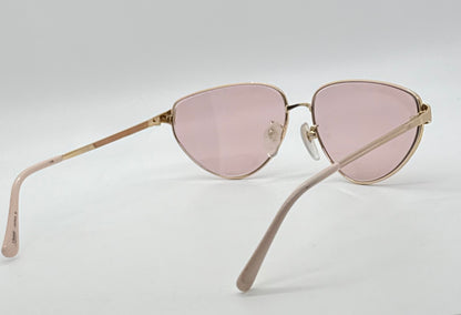 Tura Mod-204 Pch Vintage Sunglasses W|New Solid Pink Custom Lenses-Japan