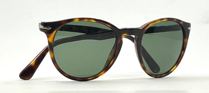 Persol 3152-S 9015/31 Handmade in Italy – Havana w/ Original Green Crystal Lenses