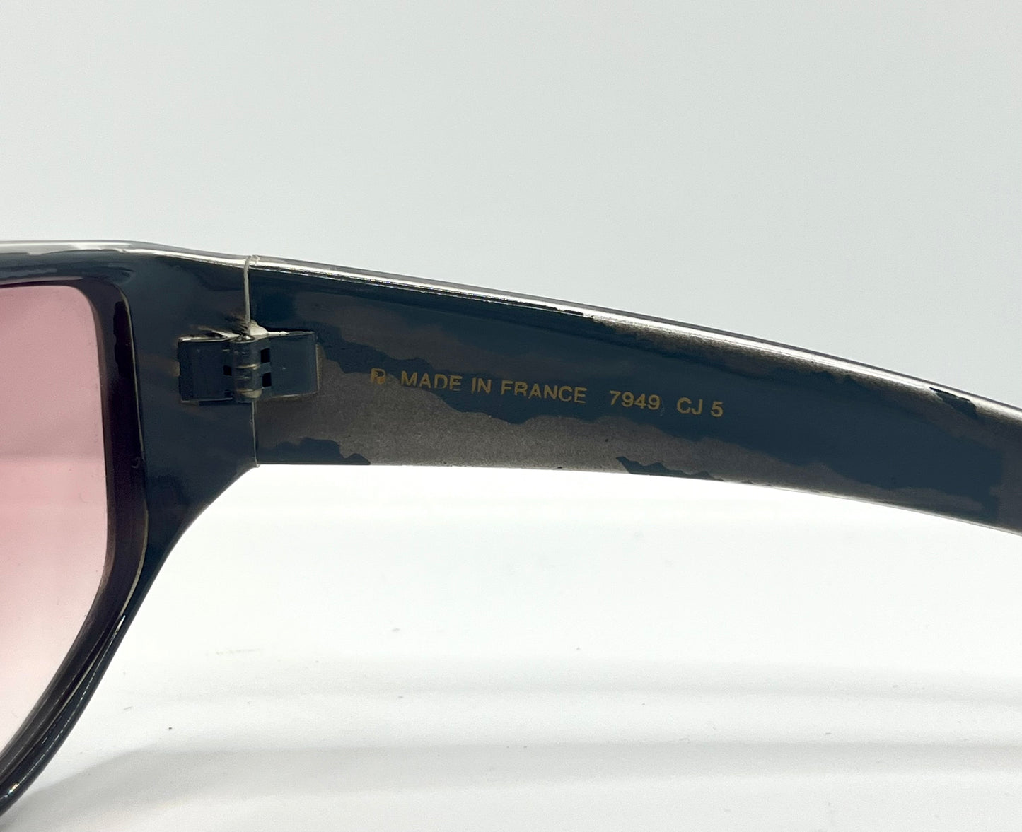 Charles Jourdan 7949 Cj5-Vintage Sunglasses W|New, Custom Rose Gradient Lenses-Deadstock