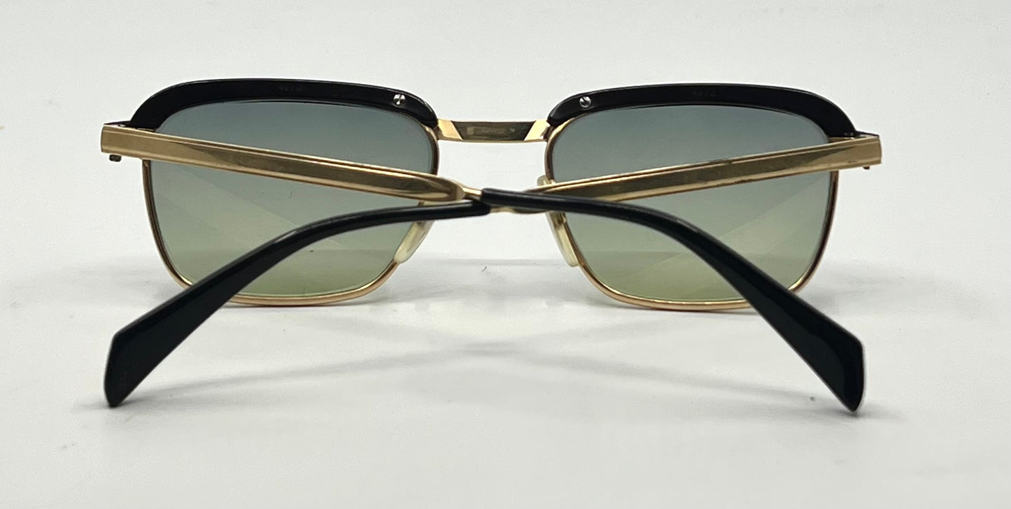 Amiard Cambridge 22 Vintage Browline Sunglasses-New Gradient Second Chance Customs