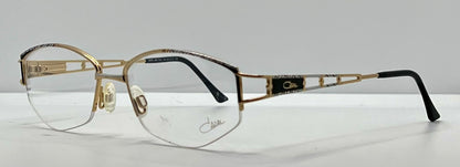 Cazal Mod 453 Col 190-Vintage Eyeglass Frame-Gold|Black-53Mm-Germany-Deadstock|Unworn