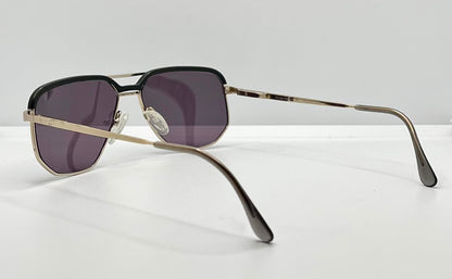 High Fashion Mod. 1729 – Italian Metal Vintage Aviator W|New, Custom Violet Grey Lenses