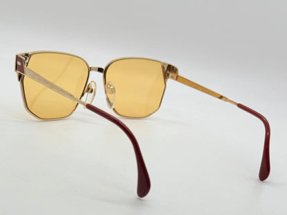 Silhouette M6114 | V6020 Vintage Sunglasses 55mm| w|New Amber Day|Night Custom Lenses | Deadstock Austria