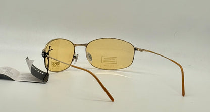 Hugo Boss Hb5774 Titanium Aviator Sunglasses Amber Lens Deadstock Japan