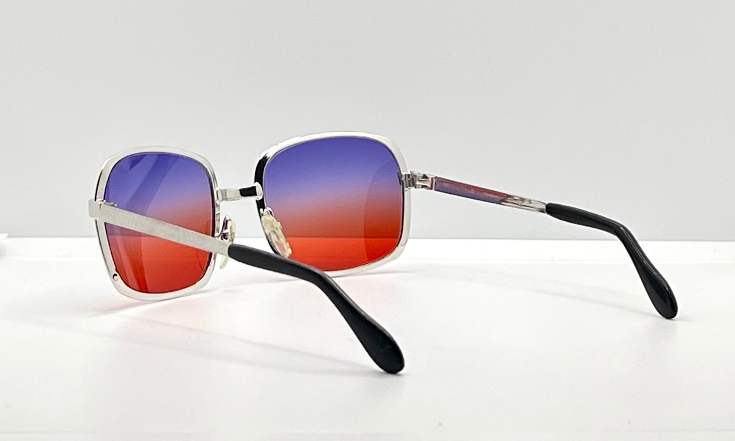Neostyle Boutique 304 Vintage Sunglasses W|New, Custom “Solar Fade” Lenses-Deadstock-Germany