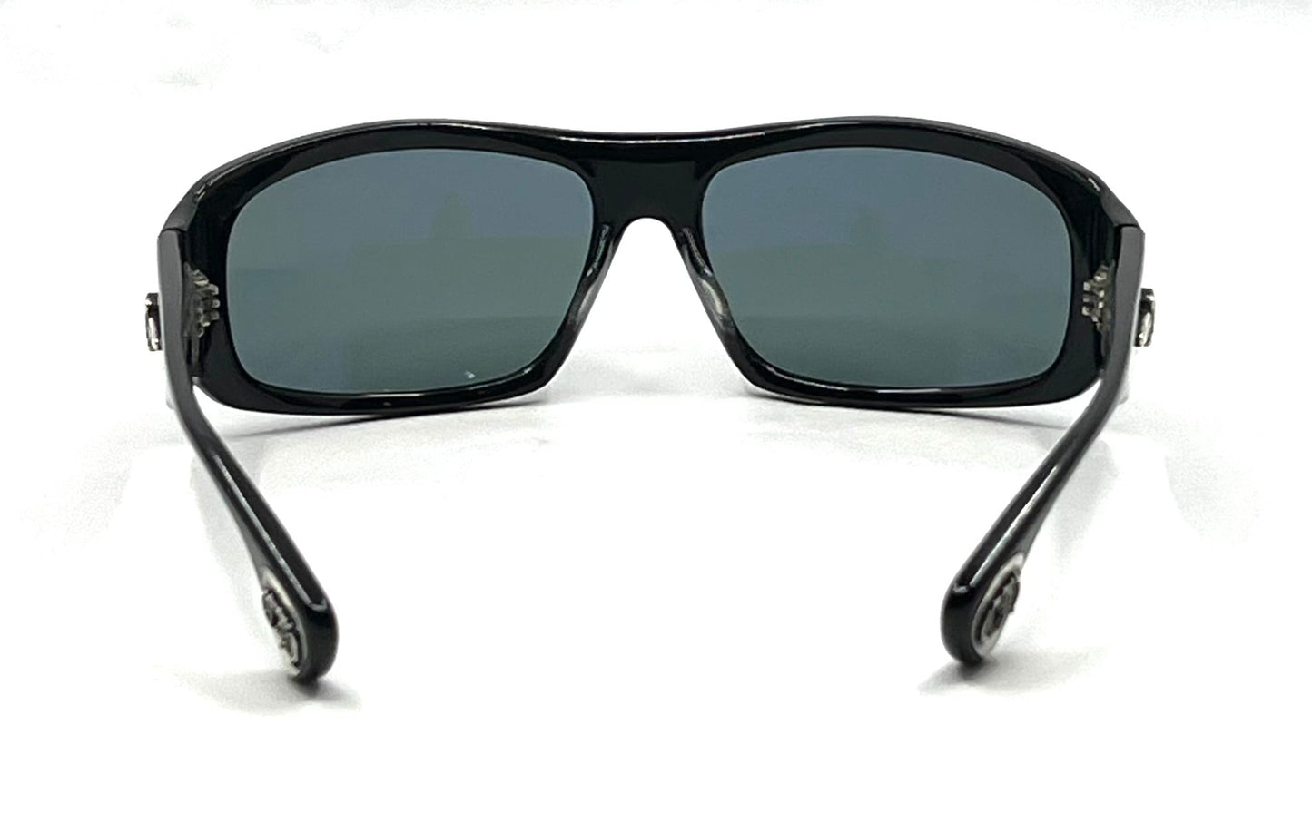 Chrome Hearts Dixie Normus BK -New Zeiss Blue Smoke Custom Lenses-Full Kit