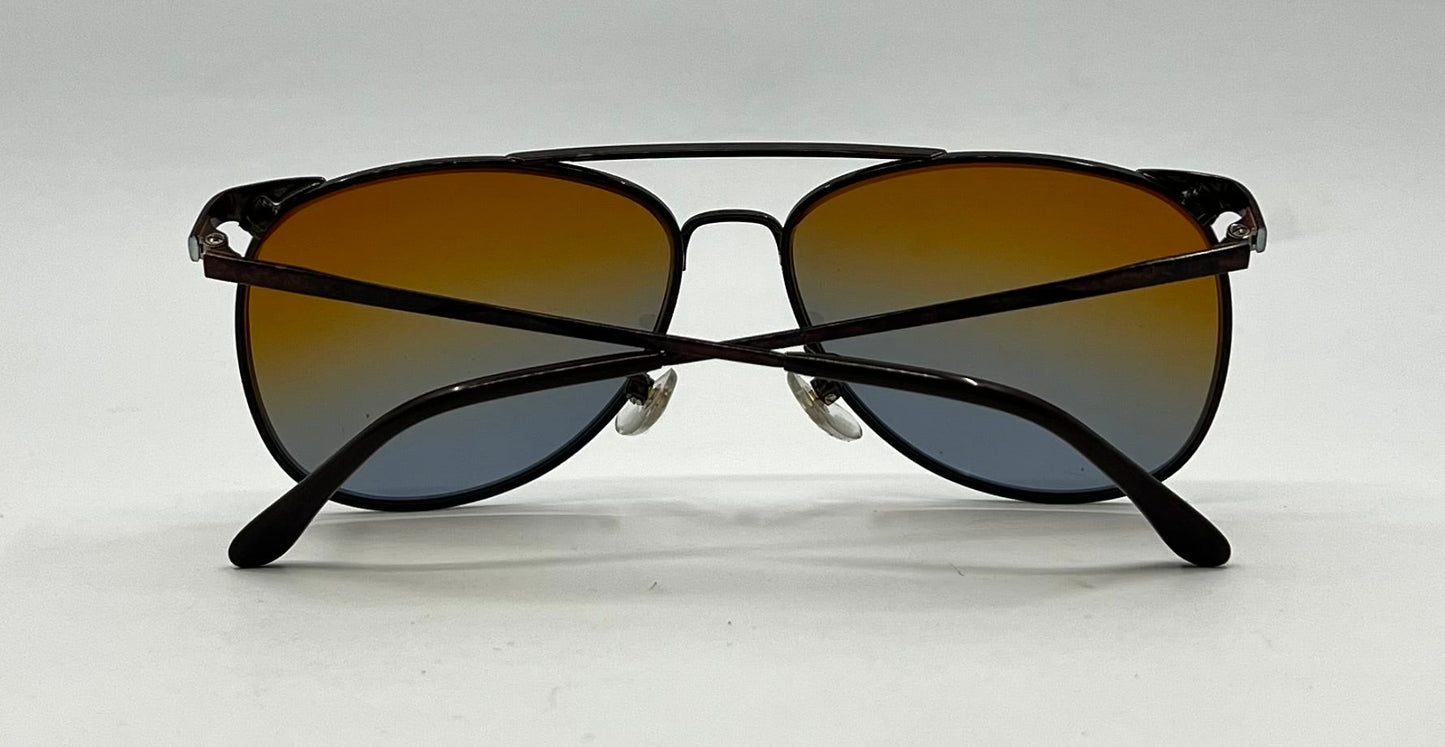 Tura MOD 278 Vintage Bronze Metal Sunglasses w/New Gradient Custom Lenses