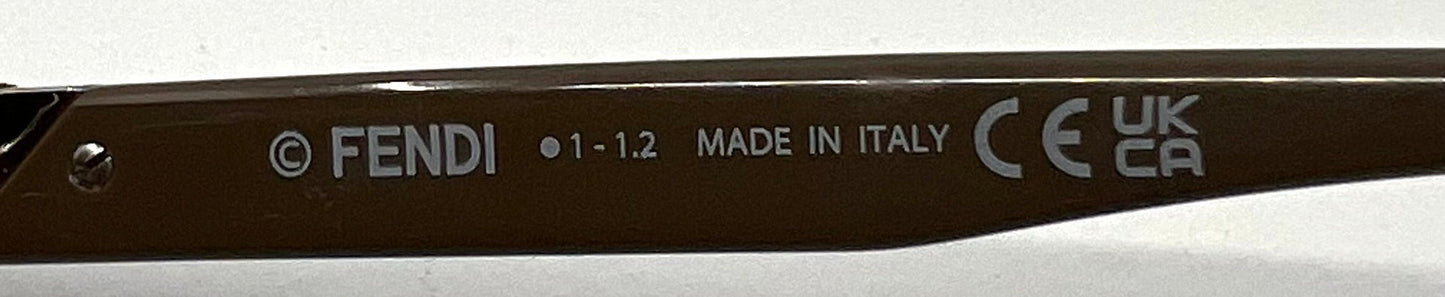 Fendi FE40057U 50S Sunglasses Deadstock Unworn Full Kit Made Italy