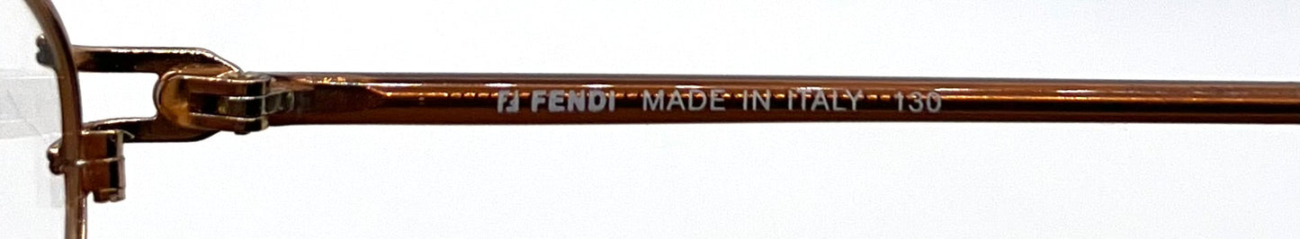 Fendi F522 Salmon Unworn/NOS Oval Eyeglasses-Made Italy 50mm