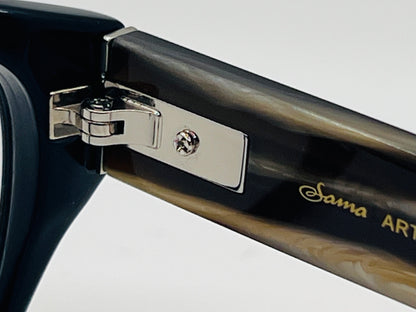 Sama Eyewear Arte 3 Eyeglasses-Brand New W|Original Snake Skin Case-55Mm- Made In Japan