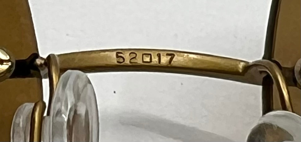 Donna Karan DKNY 9218S 711 Rimless Sunglasses Gold Amber Lenses Deadstock