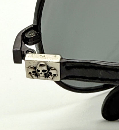 Silver Dagger Spak Vintage Aviator Sunglasses – Made In Japan – New Polarized Lenses