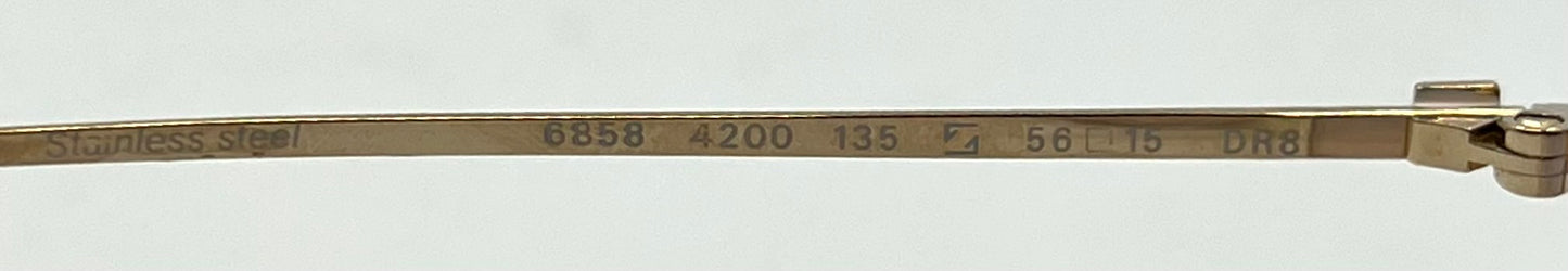 Zeiss W. Germany 6858 Vintage Sunglasses w|New Gradient Tinted Custom Lenses-56mm