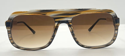 Thierry Lasry Bowery 170 Sunglasses – Brown Gradient Lenses – Handmade France