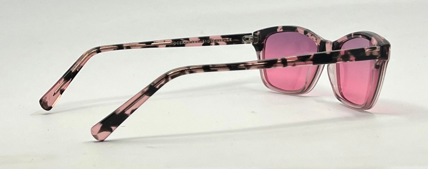Jean Lafont Paris-Oceane 743 Pink Havana Sunglasses-New Custom Lenses-Unworn