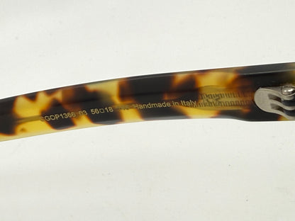 Cutler And Gross Cgop1366-03-Matte Black|Tortoise-56Mm-Handmade In Italy-Full Kit