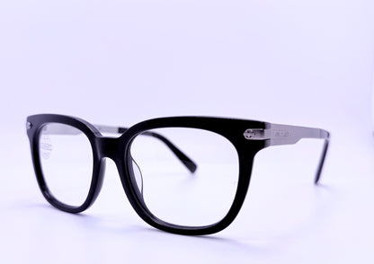 Vuarnet Vl1407 0001 Polarized Clip-On Sunglasses With Mineral Glass Lenses