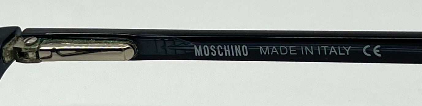 Moschino M3581-V 251 Brown Eyeglasses Y2K Vintage-Unworn-Italy 45mm