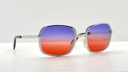 Neostyle Boutique 304 Vintage Sunglasses W|New, Custom “Solar Fade” Lenses-Deadstock-Germany
