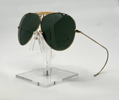 1940s B&L Ray-Ban Small-Hole Outdoorsman 12K GF – Full Kit USA-Vintage