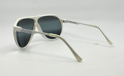 Alpina AERO Vintage Sunglasses White 64mm Aviator – Made in W. Germany 1980s