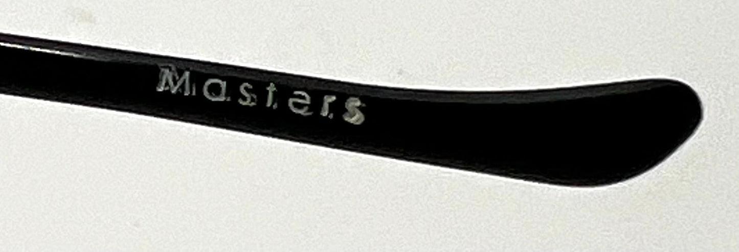 Masters 543 Rimless Gradient Sunglasses – Purple to Blue Lens – G/MET – Unworn