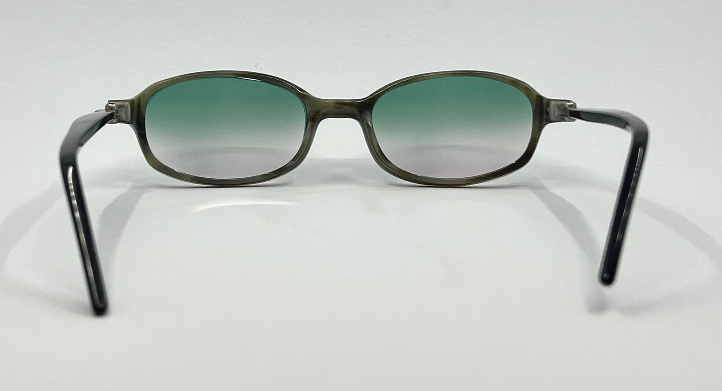 Alfred Dunhill 840A 029 Vintage Sunglasses w/New Gradient Tinted Custom Lenses-w/Case