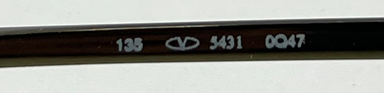 Valentino V5431 Eyeglasses 53-18 – Y2K Vintage Optical Frame – NOS/Unworn