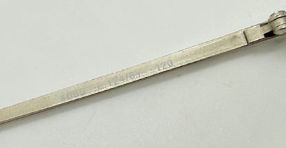 Chanel 4086 C.124|6Y Vintage Shield Sunglasses – Deadstock|Unworn-Camellia Silver