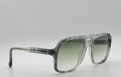 Sro 140 Handmade Usa Vintage Sunglasses W| New, Custom Gradient Aquamarine Lenses