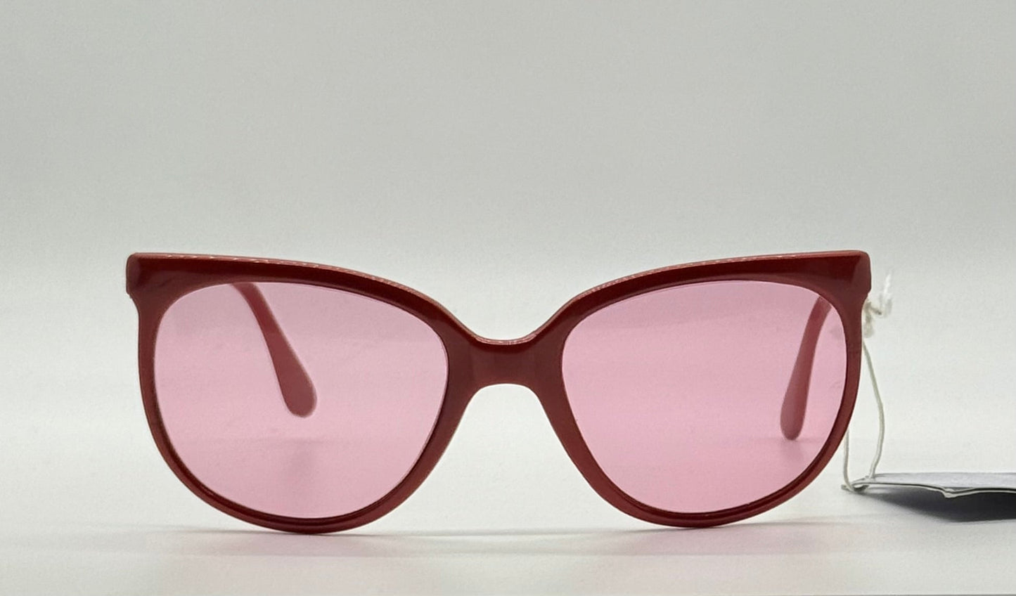 Ray-Ban CATS 1000 Red 1980s-B&L Changeable Rose Lenses-Vintage-France-UNWORN