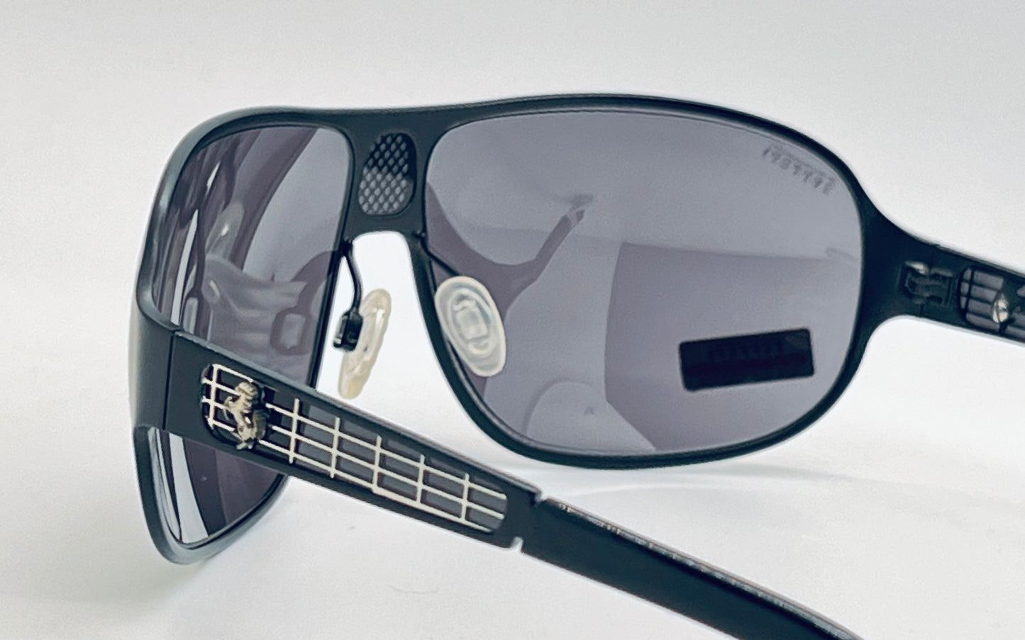 Vintage Ferrari Fr 23 Sunglasses Nos - 67Mm Italian-Made, Iconic Ferrari Design, Collector’S Item