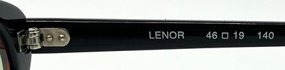 No Name Los Angeles “Lenor”-Deadstock Sunglasses w/New Gradient Tinted Custom Lenses-Japan