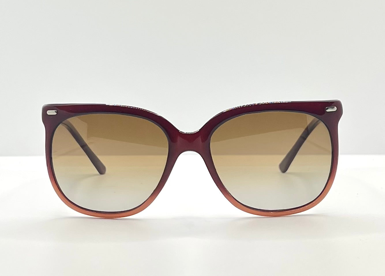 Vintage Maui Jim Cat-Eye Gradient Sunglasses – Made in France – Original Lenses