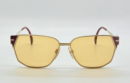 Silhouette M6114 | V6020 Vintage Sunglasses 55mm| w|New Amber Day|Night Custom Lenses | Deadstock Austria