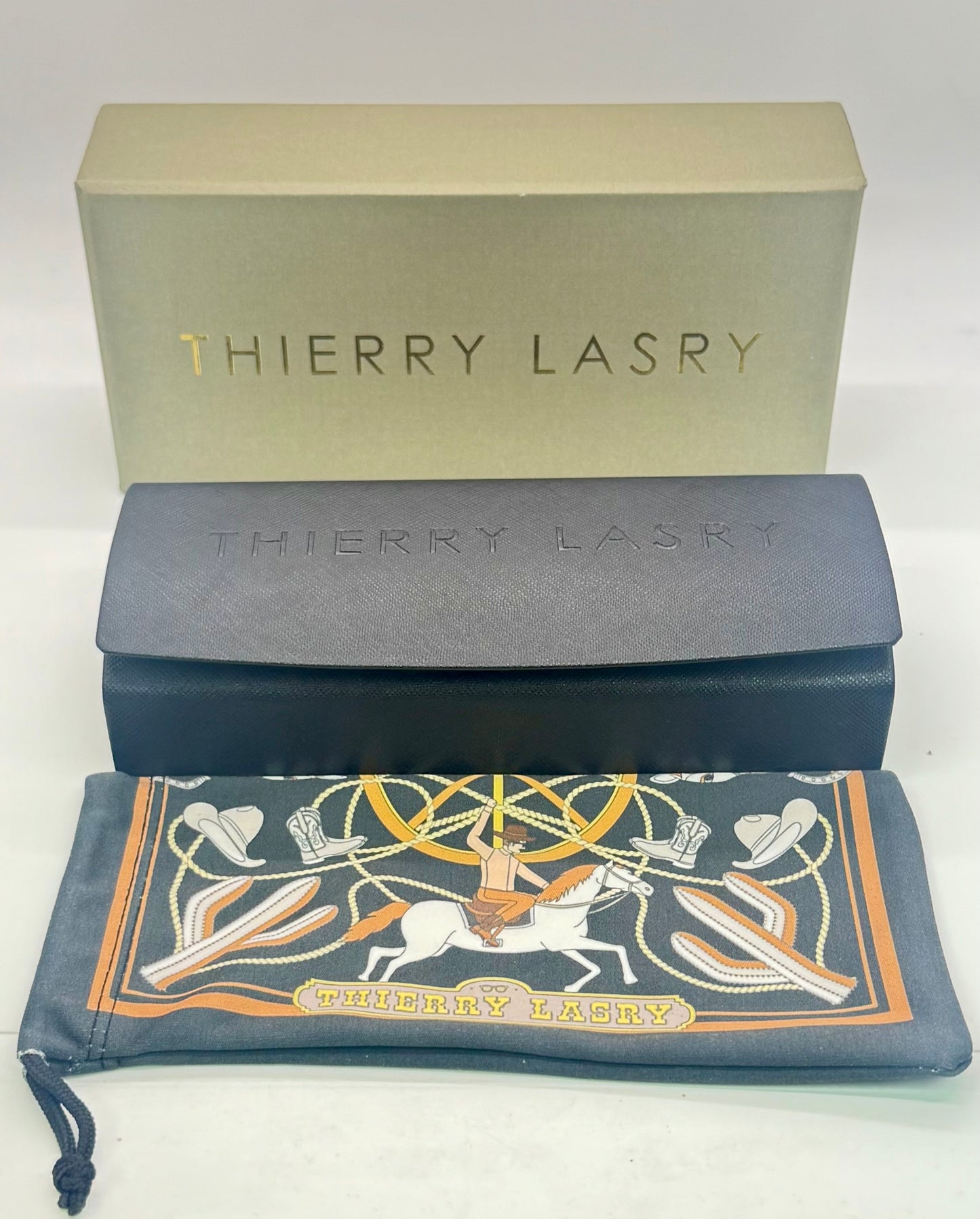 Thierry Lasry Bowery 170 Sunglasses – Brown Gradient Lenses – Handmade France