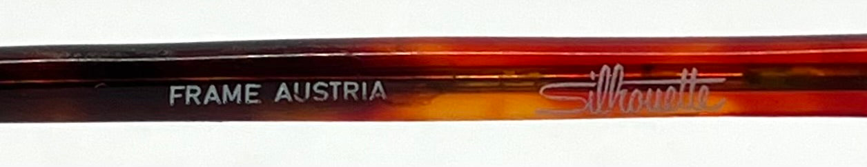 Silhouette Mod 237 Col 09 Vintage Sunglasses W|New Solid Blue Tinted Custom Lenses-Austria|60Mm